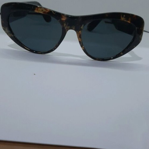 Sunglasses fatto a mano uv400 with black and brown tortoise frame like new