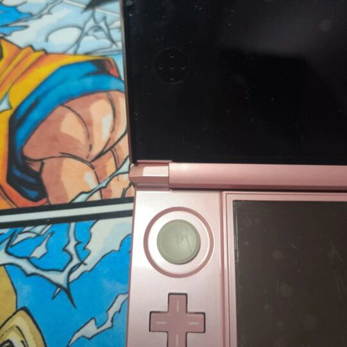 Nintendo 3DS Pink console with charger and Nintendogs + Cats game