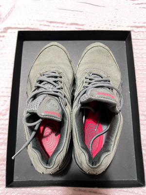 Reebok sneakers used, gray, size 38, athletic