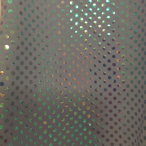 Shiny blouse with iridescent highlights like new, turquoise