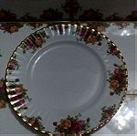  Πιάτο φαγητού 1τμ 27 εκ Royal Albert "old country roses" bone china England 1973-1993
