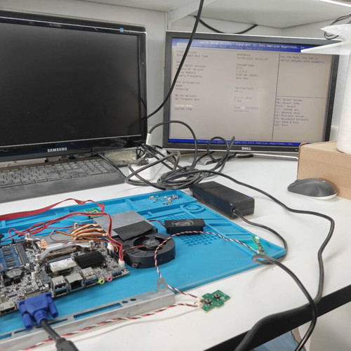 Mini PC used with 12V PSU and peripherals