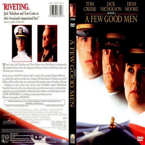 A Few Good Men DVD used, adventure with subtitles