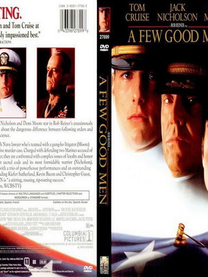 A Few Good Men DVD used, adventure with subtitles