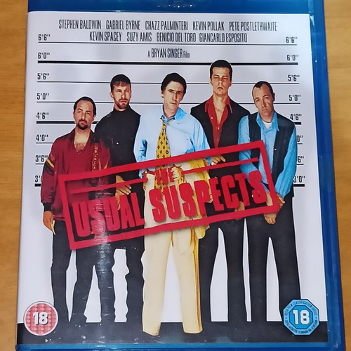 The Usual Suspects Blu-Ray with English subtitles