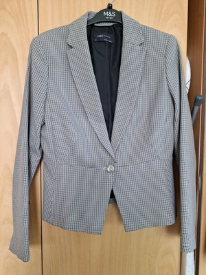 Vintage μεσατο μπλέιζερ καινούργιο, Marks & Spencer, πολύχρωμο