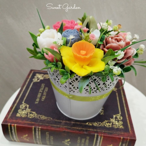 Scented soap flowers new