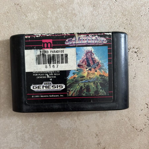 Caliber 50 Sega Genesis game