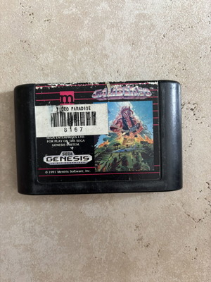 Caliber 50 Sega Genesis game