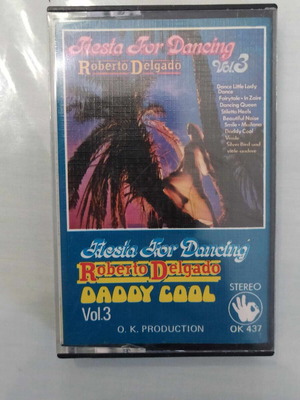 Roberto Delgado Daddy Cool cassette used, pop