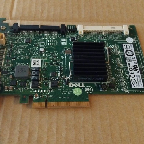 Dell Perc 6i E2K-UCP-61 UW637 PCI-E Raid Controller Card like new