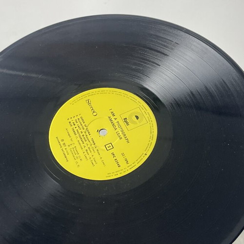 Amanda Lear I Am a Photograph LP 1977 Greek pressing used