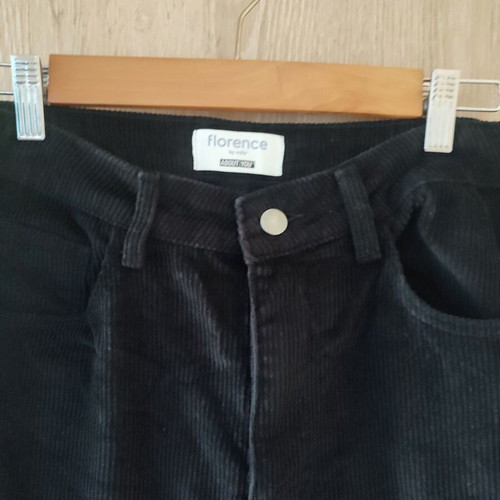 About You x Florence by Mills Black Corduroy Pants Size S Like New