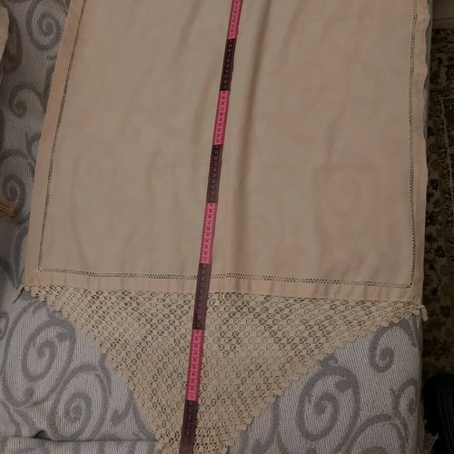 Handmade 60s vintage table runner like new 150x67