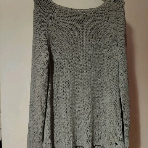 Knitted blouse like new, gray, size M L