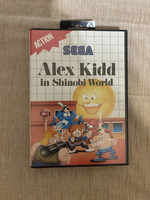 Alex Kidd in Shinobi World SEGA Master System game