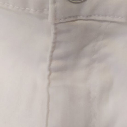Esmara Skinny Jean Cotton Pants Size 42 New White with Pocket Cut Details