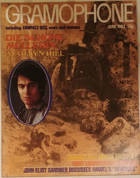 GRAMOPHONE  JUNE 1983 - DIE SCHONE MULLERIN MARTYN HILL