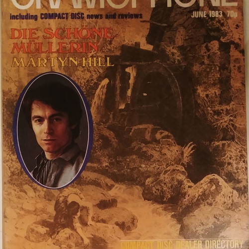 Gramophone June 1983 used with Die Schone Mullerin and Martyn Hill