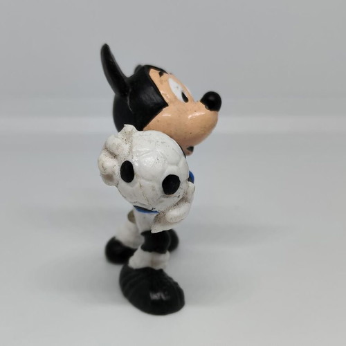 Mickey Mouse Footballer Bully Disney Vintage Figure like new