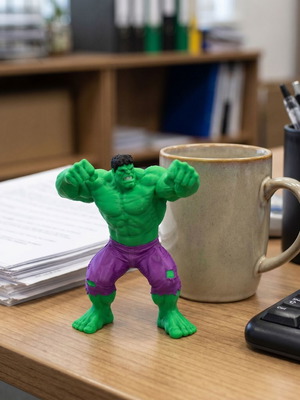Hulk decorative figure new, 15cm height