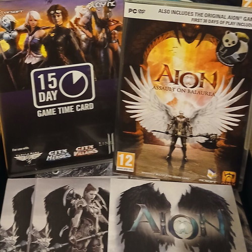 Aion Limited Collector's Edition PC game used