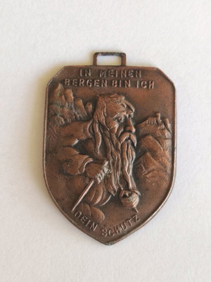 Αντίκα μενταγιόν γερμανικό σαν καινούργιο