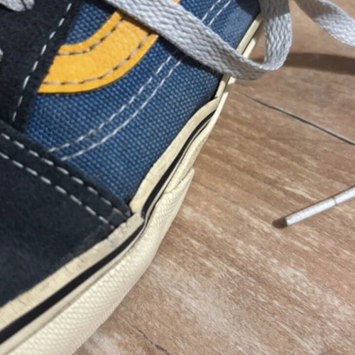 Vans Old Skool sneakers used, size 42, blue