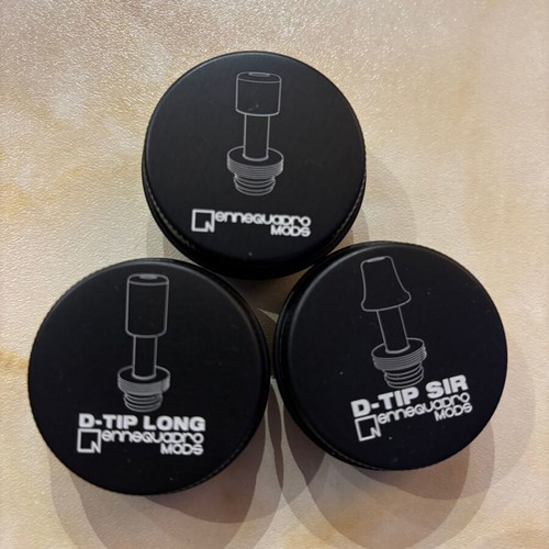 Ennequadro mods drip tips like new, set of 3 pieces