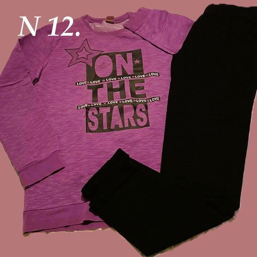 Package N 12 like new, multicolored for girls