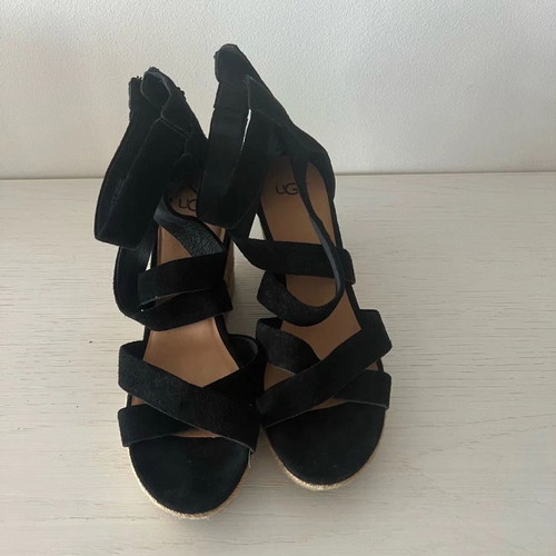 Ugg Australia women's sandals like new, black, size 41