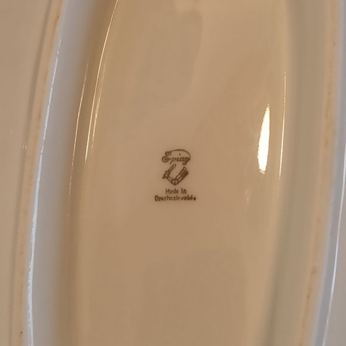 EPIAG porcelain dinnerware set 26 pieces from Czechoslovakia