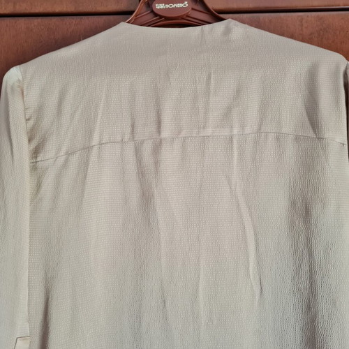 Mango shirt new, 100% viscose, beige, small size
