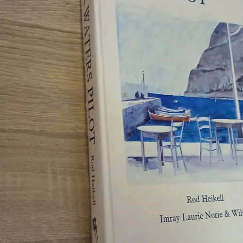 Greek Waters Pilot book used with maps for the Greek seas