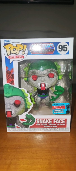 Funko pop! Snake Face #95 Masters of the Universe
