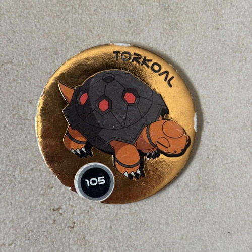 Holo Torkoal 105 Official Nintendo Pokemon Picker 2005 used