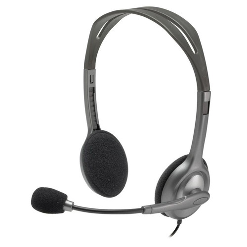 Logitech H111 headphones new with microphone and 3.5mm jack