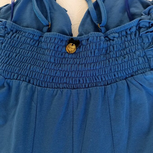 Lynne women's blue short dress used, size small