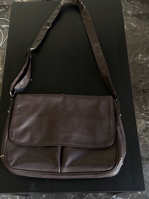Next messenger bag used, brown, crossbody