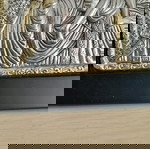  ασημενια εικονα 14×18,5 εκ.