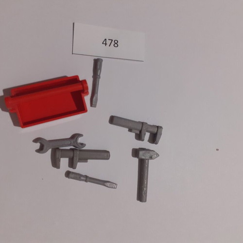 Playmobil toolbox 478 with tools