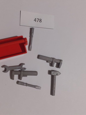 Playmobil toolbox 478 with tools