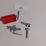 Playmobil toolbox 478 with tools