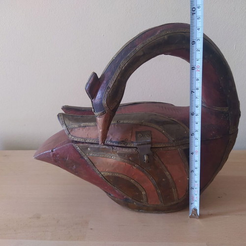 Antique decorative duck with storage used