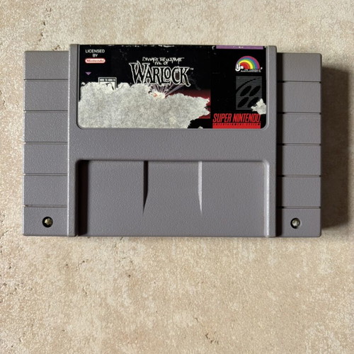 Warlock Super Nintendo SNES American