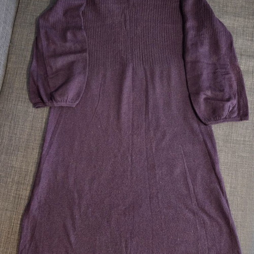 Mexx turtleneck dress like new, size S, purple