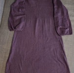 Mexx turtleneck dress like new, size S, purple