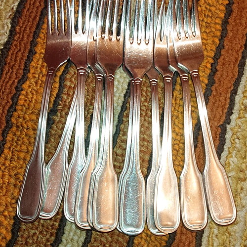 Gense Sweden 18/8 cutlery set, 68 pieces, used