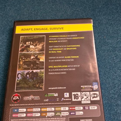 Crysis PC used, action game