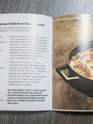 Recipe booklet in Turkish new, Lava